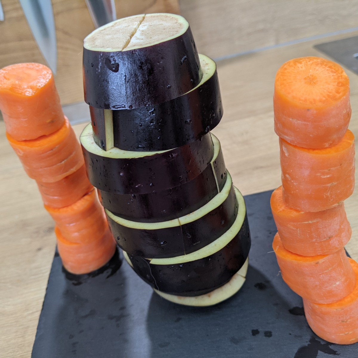 Vihannesten valmistelu